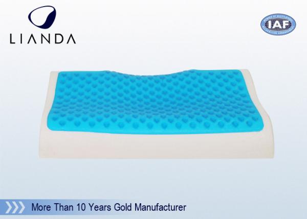 Queen Memory Foam Neck Pillow , Elastic Massage Memory Foam Contour Pillow
