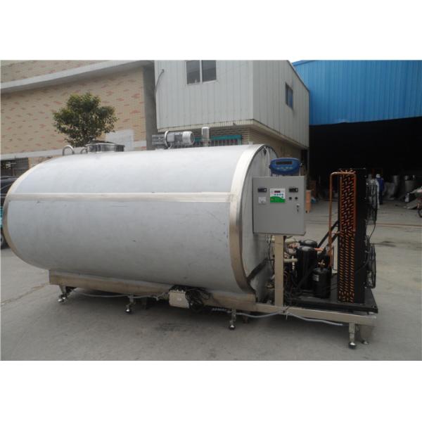 Raw Milk Chilling Unit / Dairy Cooling Equipment For Milk Dairy Farm