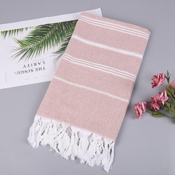 Lightweight And Soft 100% Cotton Fouta Towel With Custom Size And Package