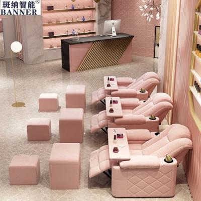 BN Nail Beauty Foot Shop Multifunctional Reclining Chair Recliner Sofa Combination Functional Furniture Recliner Chair