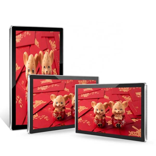 32 43 стена андроида 49 дюймов крытая установили киоск Lcd касания рекламируя Signage цифров