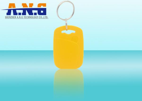 Plastic Proximity Rfid Key Fob Waterproof For Entry Access Control System