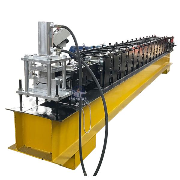 “Custom Size & Speed Bottom Guide Rail Roll Forming Machine Factory Price Customized Bottom Guide Rail Making Machine|”