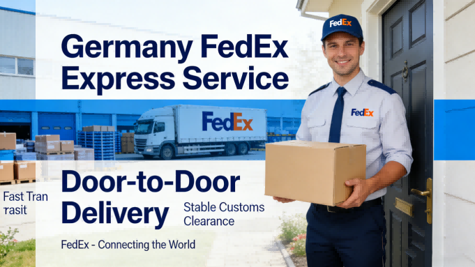 Germany FedEx Express Service Door To Door Fast Transit Stable Customs Clearance