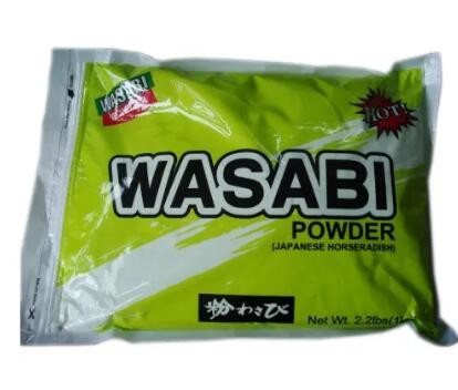 Natural Wasabi Sushi Seasoning Powder HALAL Certified Light Green 120mesh