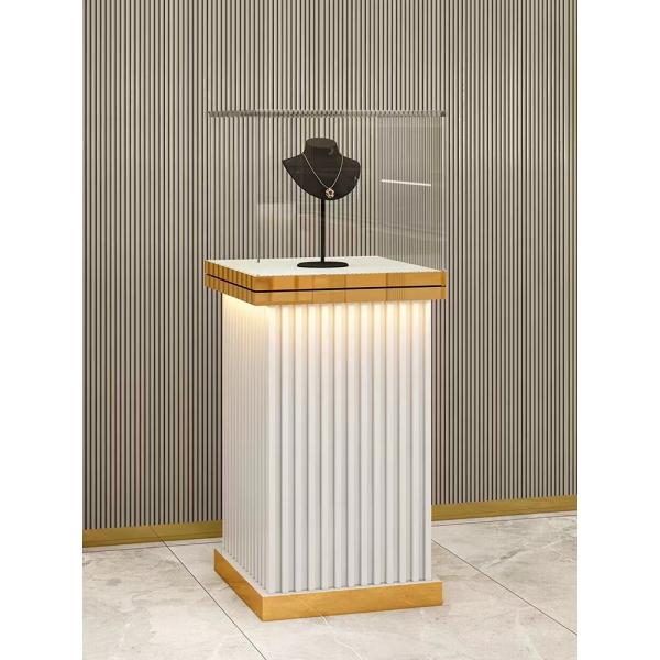 MDF Luxury Display Cabinets Cabinets Window Luxury Jewelry Display Cases