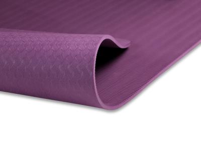 TPE One Color Non Toxic Yoga Mat , Sports Direct Yoga Mat Slip Resistance