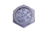 o diodo emissor de luz marinho impermeável da tomada de dreno de 9W IP68 ilumina luzes subaquáticas do diodo emissor de luz
