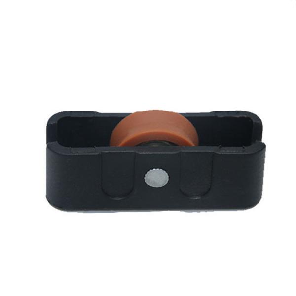Single V Shape Nylon Pulley Wheel Sliding Door Roller with 50kg Load Capacity for Smooth and Quiet Operation