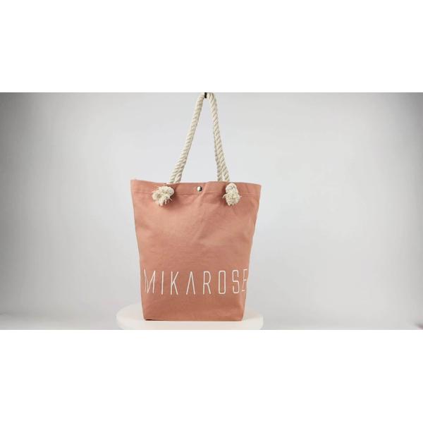 Supermarket Custom Printed Canvas Tote Bag for Business and Shopping in Plain Design