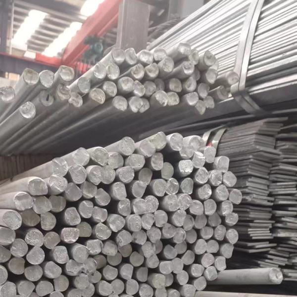 Durable Galvanized Round Steel Bar with Zinc Coating of 200g/m2 600g/m2