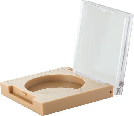 JL-EC205 Empty Square Plastic Eyeshadow Makeup Box Containers Durable Beauty Packaging