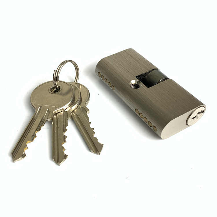 Customized Oval Lock Cylinder 54mm 60mm Small Lock Cylinder Various Colors Available