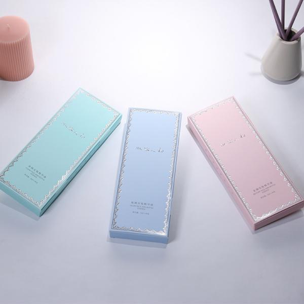 Custom Printed Flip Top Paper Boxes For Skincare And Cosmetics White Cardboard Boxes For Hyaluronic Acid Products