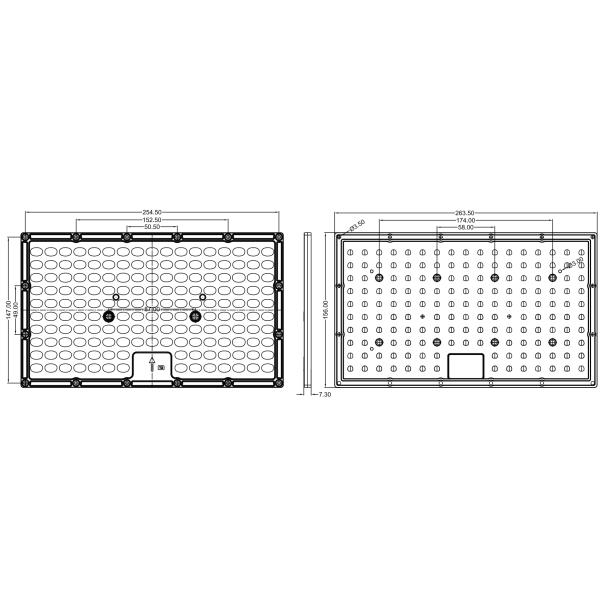 XH154TYPE2-264156-JYBAA Street Lamp Lens For Circular Plane