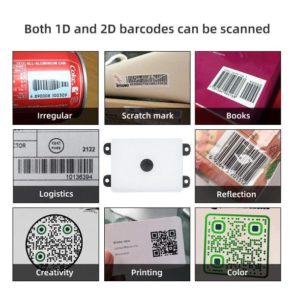 Low-Power Embedded 2D Barcode Scanner Perfect for Battery Powered IoT Modules