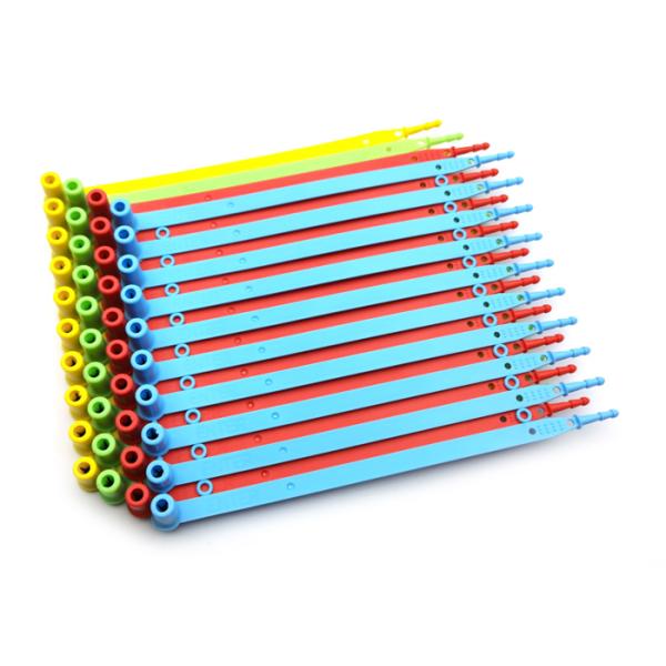 200mm PP ABS Plastic Container Seal With 194N Tensile Strength Customized Color