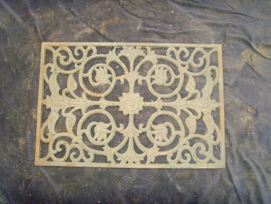 Non - Slip Metal Door Mats Outside For Home And Garden Climate Resistance