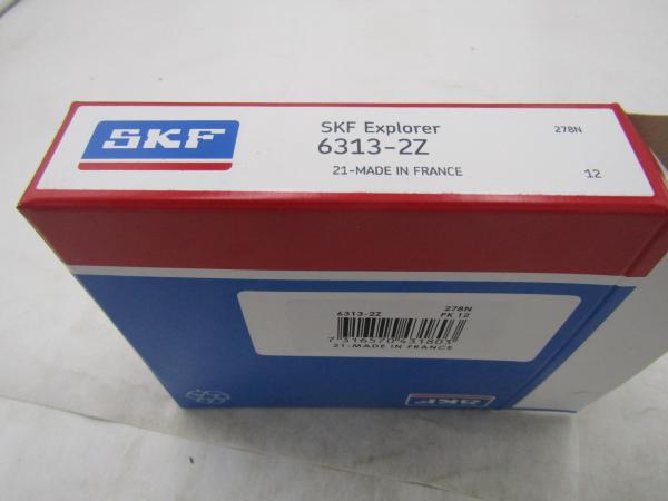 6313-2RS 2Z Double Seals Skf Deep Groove Ball Bearing 65X140X33 MM High Precision