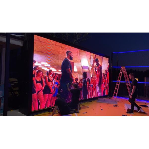 HDMI VGA DVI Indoor SMD Screen 3.91mm Pixel Pitch Indoor Rental LED Display