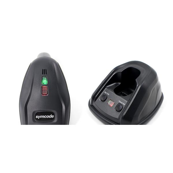 Wireless Hands Free Barcode Scanner / 1D Laser Scanner Long Distance Transmission
