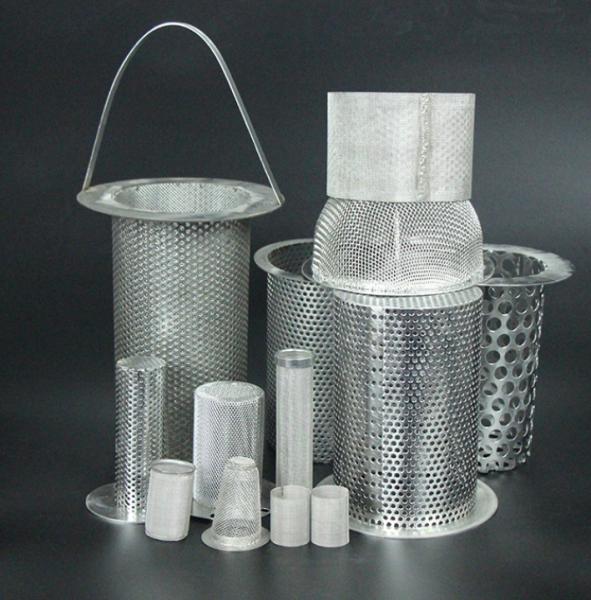 Tubes filtrantes perforées en acier inoxydable 304 316L pour la filtration industrielle