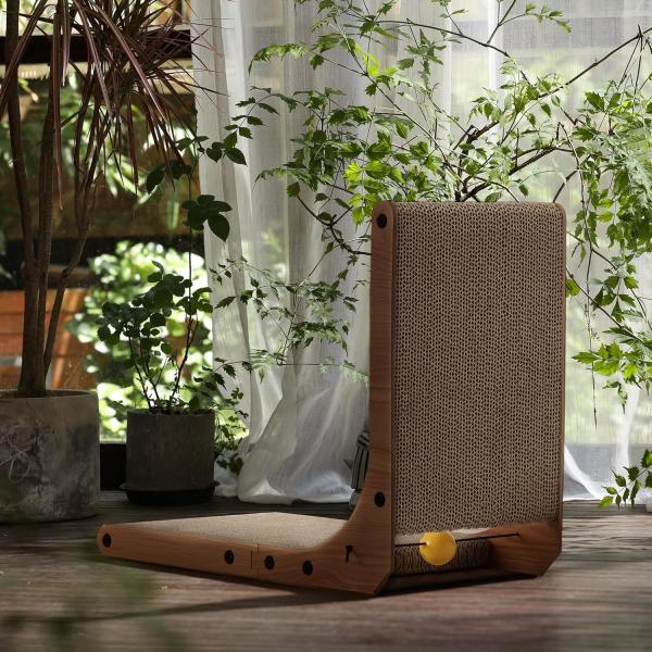 Indoor Corrugated Cardboard Cat Scratcher Luxury Cat Scratch Pad Cardboard