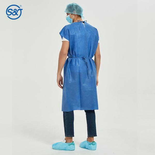 S&J Disposable Waterproof And Dustproof Sterile sterile surgical gown anti-static Medical Isolation Clothing
