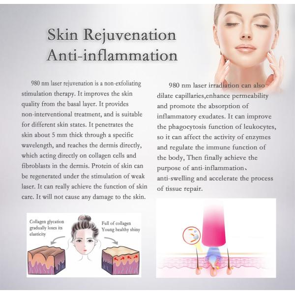 Spider Vein Vascular Removal Machine Diode Laser Remover Nails Fungus Physiotherapy