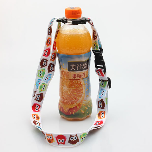 Water Bottle Holder Lanyards, Carabiner Hook Drink Holder Lanyard With Clips | Bottle Holder Neck Lanyard