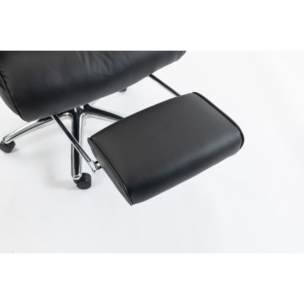 Class4 80mm Gas Lift Heavy Duty Office Chair Adjustable Arms 350mm Chrome Metal Base