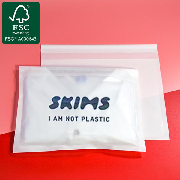 Custom Printed Glassine Bags Eco-Friendly Biodegradable Packaging
