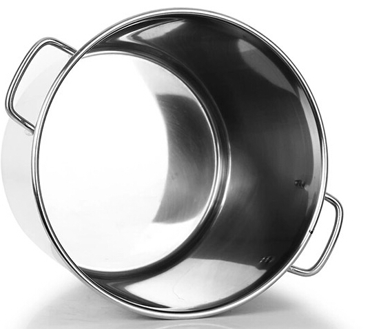 12 Litre / 113 Litre Catering Buffet Equipment , Stainless Steel Stockpot With Double Lid