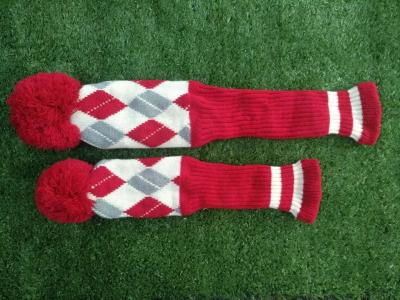 knitted head cover , golf knitted head cover , golf head cover  , head cover