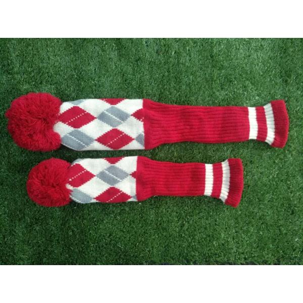 knitted head cover , golf knitted head cover , golf head cover  , head cover