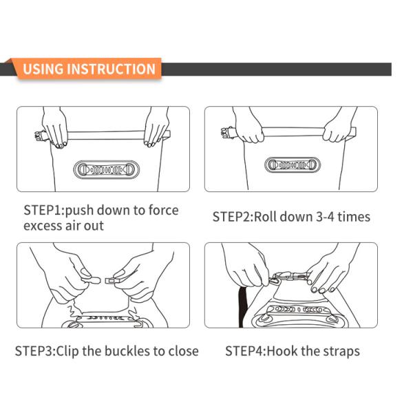OEM ODM Triathlon Accessories 5L 10L 20L 30L PVC Ocean Pack Dry Bag
