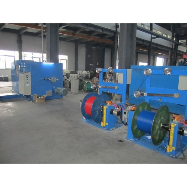 Standard Double Copper Wire Twisting Machine Bunching Diameter 630mm Touch Screen Operation