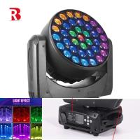 RGBW 4in1 37*15W LED de alto brilho Moving Head Light For Live Show