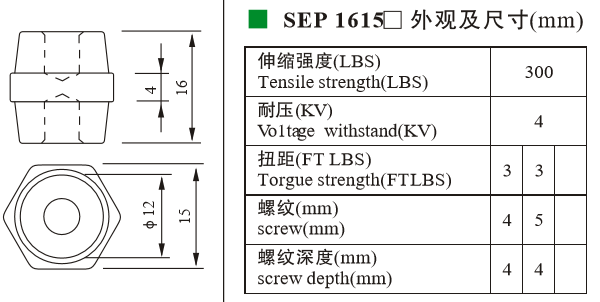Винт 4mm амортизаторов 16mm шинопровода DMC SMC электрическое