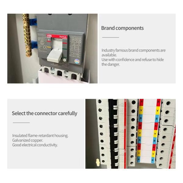 Custom Waterproof Electrical Control Box with IP55 Protection and Cold-Rolled Steel for Outdoor and Industrial Use
