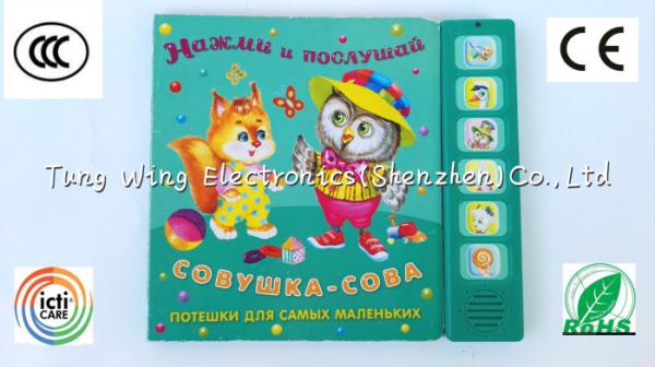 Personalised Animal Sounds Book For Indoor Children Talking Book