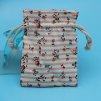 Le cadeau de Noël de toile de la broderie 10*15cm met en sac la couleur de Pantone