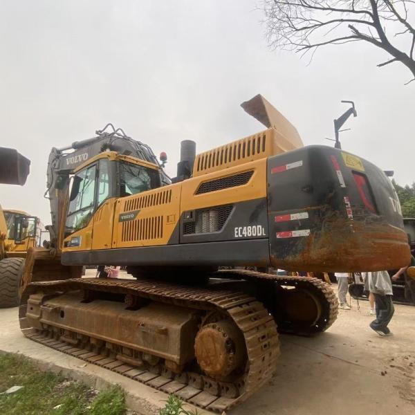 Used Excavator Volvo EC480DL Low Hour Model 2019 EC 480 DL Original Engine And Core Components European Machinery