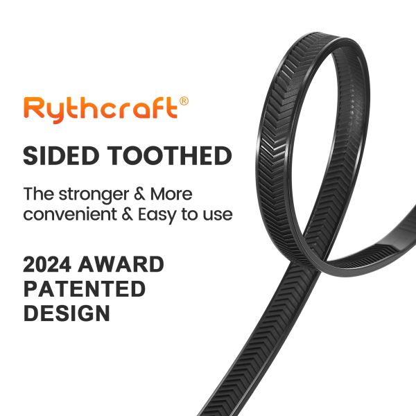 Heavy Duty V Shaped Zip Ties 12 Inch 200 LBS Tensile Strength Durable Adjustable Nylon Tie Wraps