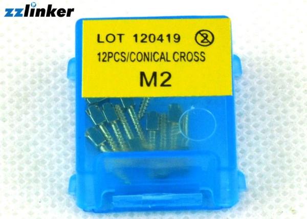 Parafuso higiênico da tampa do implante dental no tipo 12pcs/Pack do S1 S2 do procedimento dos dentes