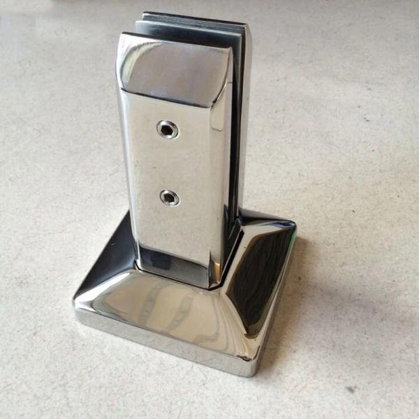 Industrial Tempered Glass Spigot Balustrade with Stainless Steel Pool Fence Clamp