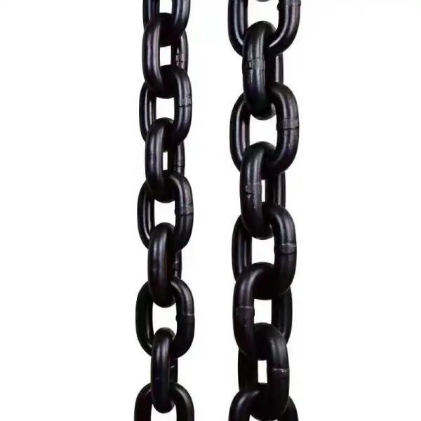 8mm Diameter 48kN Test Load Alloy Steel Welded Mining Chain DIN22252 Germany Standard
