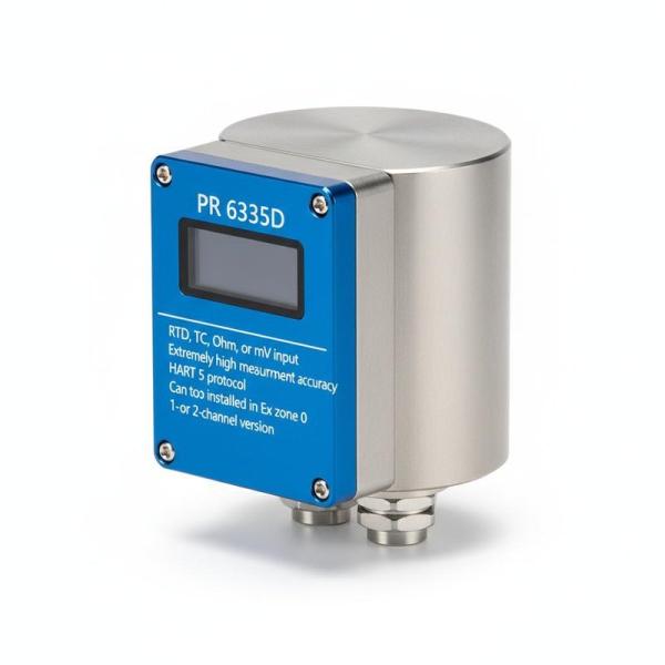 PR 6335D HART 5 Protocol 2-Wire Transmitter Ex Zone 0 Installation 0.05% Accuracy
