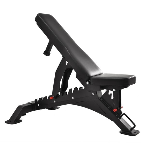 Commercial Sit Up Bench with Adjustable Design N.W. kgs A 30.6 B 11.4 Loading Port