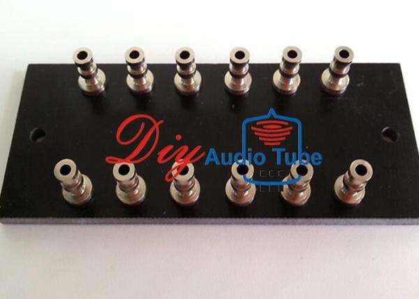 Heat Resistant Terminal Turret Board Parts Black Color With Eco Friendly Material